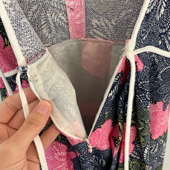 SUGARLIPS halter dress.  Pleated in front and back. Size is XS - Picture 6 of 7